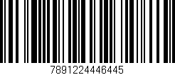 Código de barras (EAN, GTIN, SKU, ISBN): '7891224446445'