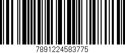 Código de barras (EAN, GTIN, SKU, ISBN): '7891224583775'