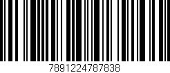 Código de barras (EAN, GTIN, SKU, ISBN): '7891224787838'