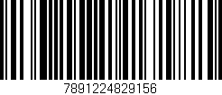 Código de barras (EAN, GTIN, SKU, ISBN): '7891224829156'