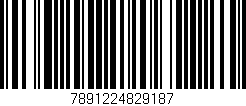 Código de barras (EAN, GTIN, SKU, ISBN): '7891224829187'