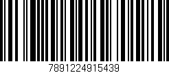Código de barras (EAN, GTIN, SKU, ISBN): '7891224915439'
