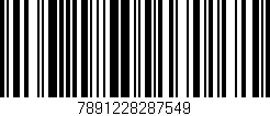 Código de barras (EAN, GTIN, SKU, ISBN): '7891228287549'