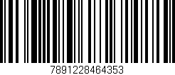 Código de barras (EAN, GTIN, SKU, ISBN): '7891228464353'