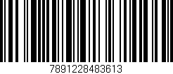 Código de barras (EAN, GTIN, SKU, ISBN): '7891228483613'