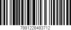 Código de barras (EAN, GTIN, SKU, ISBN): '7891228483712'