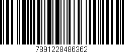 Código de barras (EAN, GTIN, SKU, ISBN): '7891228486362'