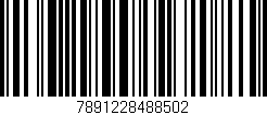 Código de barras (EAN, GTIN, SKU, ISBN): '7891228488502'