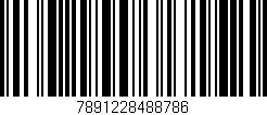 Código de barras (EAN, GTIN, SKU, ISBN): '7891228488786'