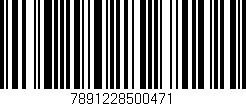 Código de barras (EAN, GTIN, SKU, ISBN): '7891228500471'