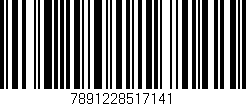 Código de barras (EAN, GTIN, SKU, ISBN): '7891228517141'