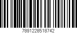 Código de barras (EAN, GTIN, SKU, ISBN): '7891228518742'
