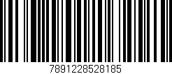 Código de barras (EAN, GTIN, SKU, ISBN): '7891228528185'