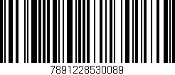 Código de barras (EAN, GTIN, SKU, ISBN): '7891228530089'