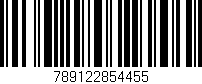 Código de barras (EAN, GTIN, SKU, ISBN): '789122854455'