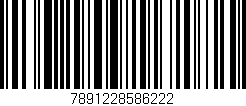 Código de barras (EAN, GTIN, SKU, ISBN): '7891228586222'