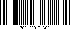 Código de barras (EAN, GTIN, SKU, ISBN): '7891233171680'