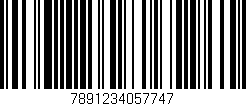 Código de barras (EAN, GTIN, SKU, ISBN): '7891234057747'