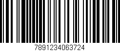 Código de barras (EAN, GTIN, SKU, ISBN): '7891234063724'