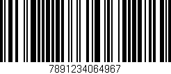 Código de barras (EAN, GTIN, SKU, ISBN): '7891234064967'