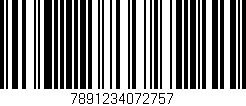 Código de barras (EAN, GTIN, SKU, ISBN): '7891234072757'