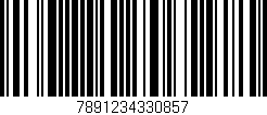 Código de barras (EAN, GTIN, SKU, ISBN): '7891234330857'