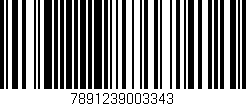 Código de barras (EAN, GTIN, SKU, ISBN): '7891239003343'