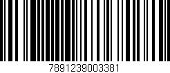 Código de barras (EAN, GTIN, SKU, ISBN): '7891239003381'