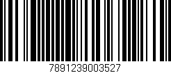 Código de barras (EAN, GTIN, SKU, ISBN): '7891239003527'