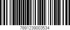 Código de barras (EAN, GTIN, SKU, ISBN): '7891239003534'