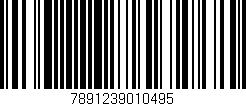 Código de barras (EAN, GTIN, SKU, ISBN): '7891239010495'