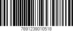 Código de barras (EAN, GTIN, SKU, ISBN): '7891239010518'
