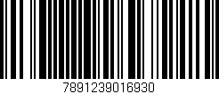 Código de barras (EAN, GTIN, SKU, ISBN): '7891239016930'