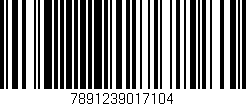 Código de barras (EAN, GTIN, SKU, ISBN): '7891239017104'