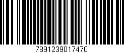 Código de barras (EAN, GTIN, SKU, ISBN): '7891239017470'