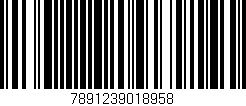 Código de barras (EAN, GTIN, SKU, ISBN): '7891239018958'