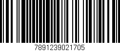 Código de barras (EAN, GTIN, SKU, ISBN): '7891239021705'