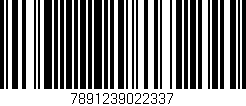 Código de barras (EAN, GTIN, SKU, ISBN): '7891239022337'