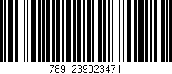 Código de barras (EAN, GTIN, SKU, ISBN): '7891239023471'