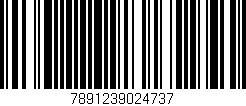 Código de barras (EAN, GTIN, SKU, ISBN): '7891239024737'