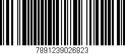 Código de barras (EAN, GTIN, SKU, ISBN): '7891239026823'