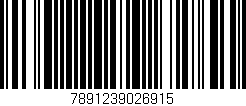 Código de barras (EAN, GTIN, SKU, ISBN): '7891239026915'