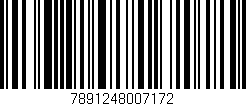 Código de barras (EAN, GTIN, SKU, ISBN): '7891248007172'