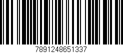 Código de barras (EAN, GTIN, SKU, ISBN): '7891248651337'