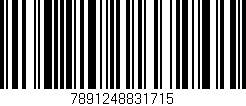 Código de barras (EAN, GTIN, SKU, ISBN): '7891248831715'