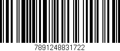 Código de barras (EAN, GTIN, SKU, ISBN): '7891248831722'