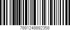 Código de barras (EAN, GTIN, SKU, ISBN): '7891248892358'