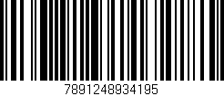 Código de barras (EAN, GTIN, SKU, ISBN): '7891248934195'
