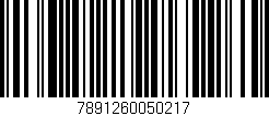 Código de barras (EAN, GTIN, SKU, ISBN): '7891260050217'