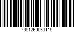 Código de barras (EAN, GTIN, SKU, ISBN): '7891260053119'